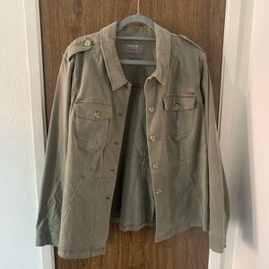 Torrid olive green jacket
